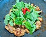 A picture of step 5 of Three Cup Chicken with Oyster Sauce / Homestyle Dish.