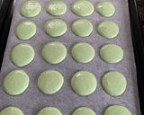 A picture of step 6 of Italian Margarita Macarons with Tequila Lime Curd Filling.