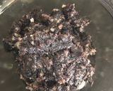 A picture of step 3 of Oreo rice pudding.