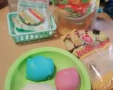 Foto langkah ke 3 dari resep Onde Onde Pasta Kacang Hijau Pandan.