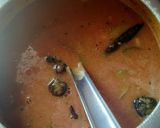 A picture of step 6 of Gujarati dal chawal.