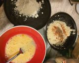 Une image de l'étape 2 de Poulet frit à la farine de coco et poudre d amande.