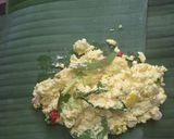 Foto langkah ke 5 dari resep Pepes tahu ayam pedas.