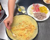 รูปขั้นตอนการทำที่ 4 ของ Crepe Spicy Galic