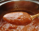 Sült bőrös császár, barbecue szósszal recept fázis 13 fotója