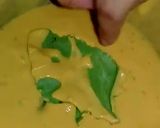 A picture of step 2 of Palak k pakorhay #IftarContestwithHuma #Cookpadapp.