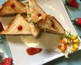 A picture of step 3 of Cheese spread sandwich.