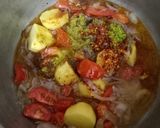 A picture of step 2 of Chatpata Chicken Pulao.