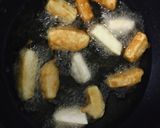 Hình bước làm 3 của món Sake chiên giòn