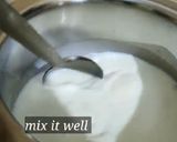 A picture of step 3 of Caramel Egg Pudding with dryfruits.