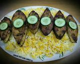 A picture of step 6 of Fried fish with garlic fried rice #cookpadapp.
