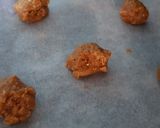 A picture of step 3 of Peanut butter cookies.