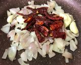 A picture of step 2 of Red Coconut Chutney (Kerala Style).