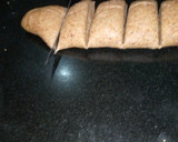 A picture of step 5 of Chebakia.