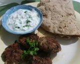 A picture of step 6 of Kachay keemay kay kabab.