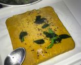 A picture of step 5 of Dhokla.