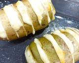 Foto del paso 3 de la receta: Patatas acordeón con queso y requesón 🥔🧀🔥
