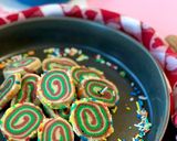 A picture of step 5 of Pinwheel Cookies.