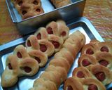 Foto langkah ke 9 dari resep Roti Sosis.