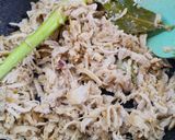 Foto langkah ke 3 dari resep Lemper Ayam Opor.