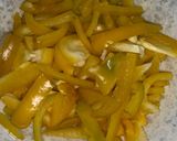 A picture of step 3 of Rainbow sauce.