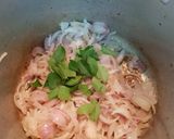 A picture of step 3 of Chicken curry.