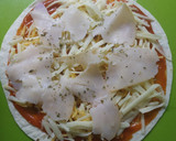 Foto del paso 2 de la receta: Pizza-fajitas de pavo y quesosss