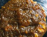 A picture of step 4 of Alovera halwa.