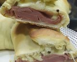 Foto del paso 5 de la receta: Pan relleno con paleta y queso🤤