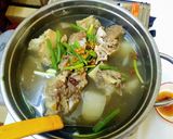 Hình bước làm 3 của món Lẩu mắt má heo