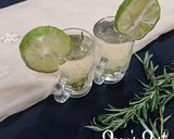 A picture of step 3 of Rosemary Tea.