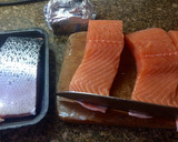 Foto del paso 1 de la receta: Salmón a la manteca de hierbas y su guarnición