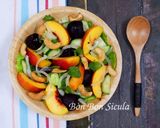 Hình bước làm 3 của món Salad Đào - Peach Salad
