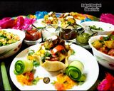 A picture of step 8 of Baked Basket Chaat Mix.