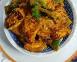 A picture of step 9 of Paneer Capsicum Curry.