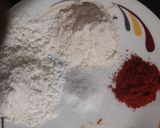 A picture of step 1 of Crispy sweet corn chilli.