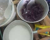 Foto langkah ke 1 dari resep Puding Santan Ungu.