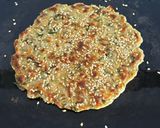 A picture of step 12 of Jowar Lauki (Bottlegourd) Thalipith.