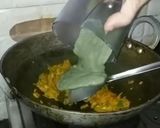 A picture of step 8 of Pav bhaji.