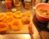 Foto del paso 5 de la receta: Morrones amarillos re... llenos