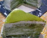 Foto langkah ke 8 dari resep Matcha Mille Crepes.