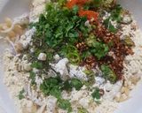 A picture of step 2 of Crispy Lacha Pakora.