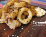Calamari。椒鹽香酥炸花枝的食譜步驟2照片