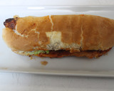 Foto del paso 5 de la receta: Bollo para Frankfurt con chorizo y tocino
