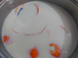Natillas de naranja