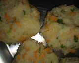 A picture of step 2 of Vermicelli oats tikki.
