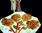 A picture of step 6 of Semolina-Veggies Mini Uttapam.
