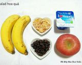 Hình bước làm 1 của món Salad Hoa Quả Cho Bữa Sáng
