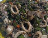 Foto langkah ke 8 dari resep Cumi petir hitam ala mami sari 😁.