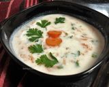 A picture of step 2 of Carrot Raita.
